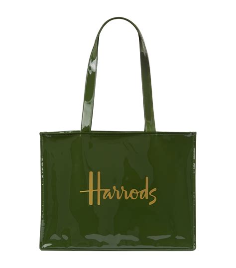 green harrods bag|harrods logo bags.